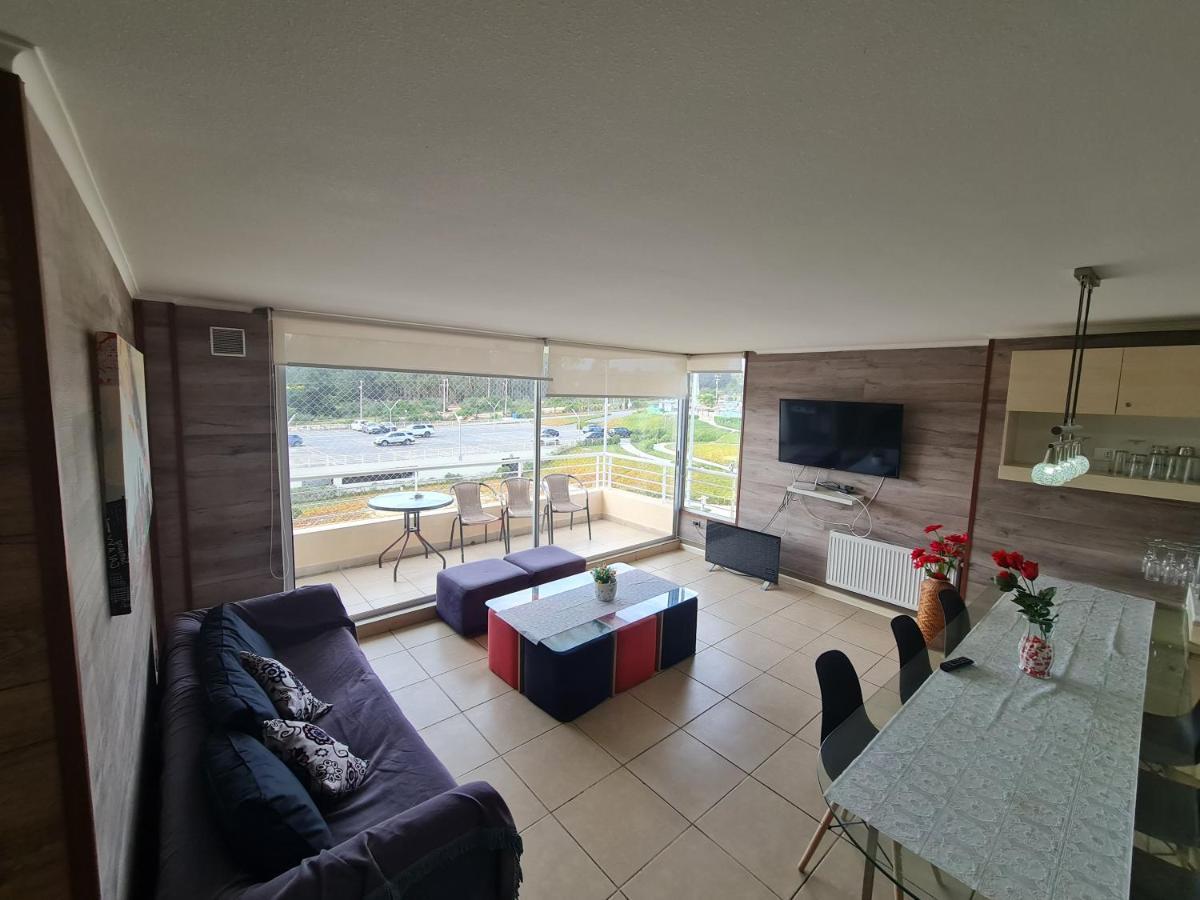 Departamento Laguna Bahia Algarrobo Dış mekan fotoğraf
