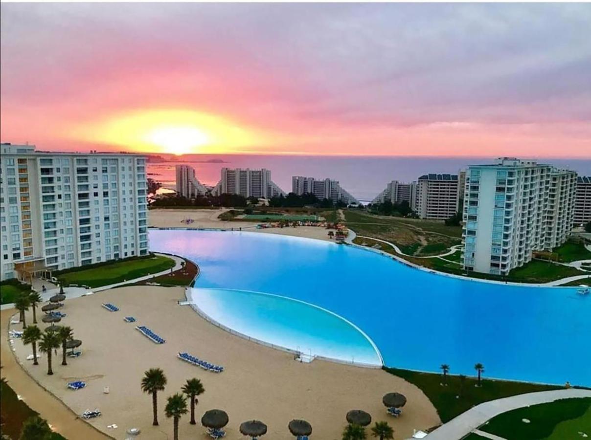Departamento Laguna Bahia Algarrobo Dış mekan fotoğraf