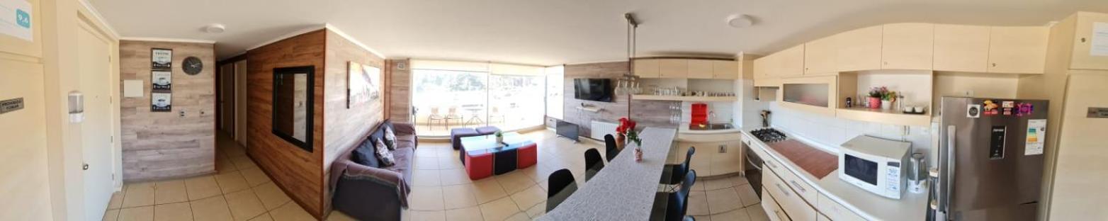 Departamento Laguna Bahia Algarrobo Dış mekan fotoğraf