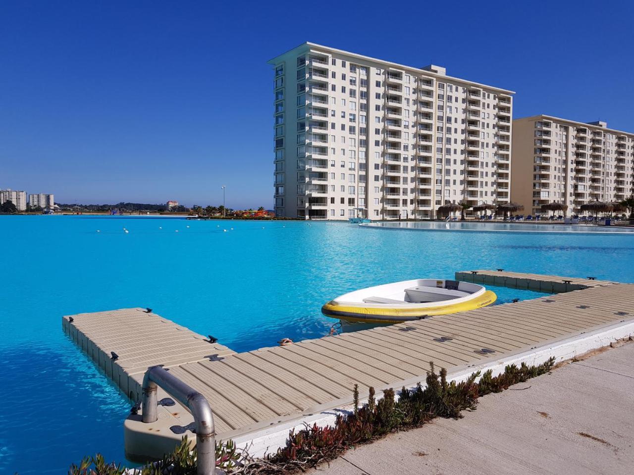 Departamento Laguna Bahia Algarrobo Dış mekan fotoğraf